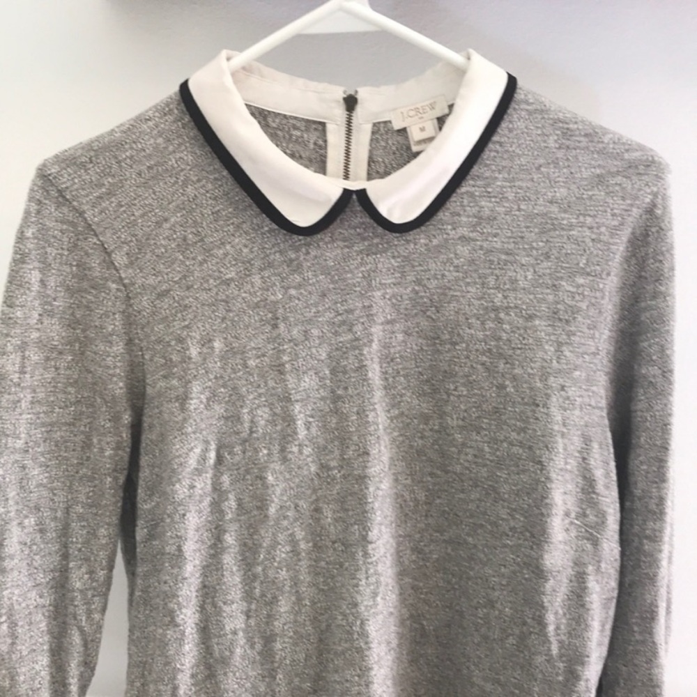 J Crew Peter Pan Collar Top
